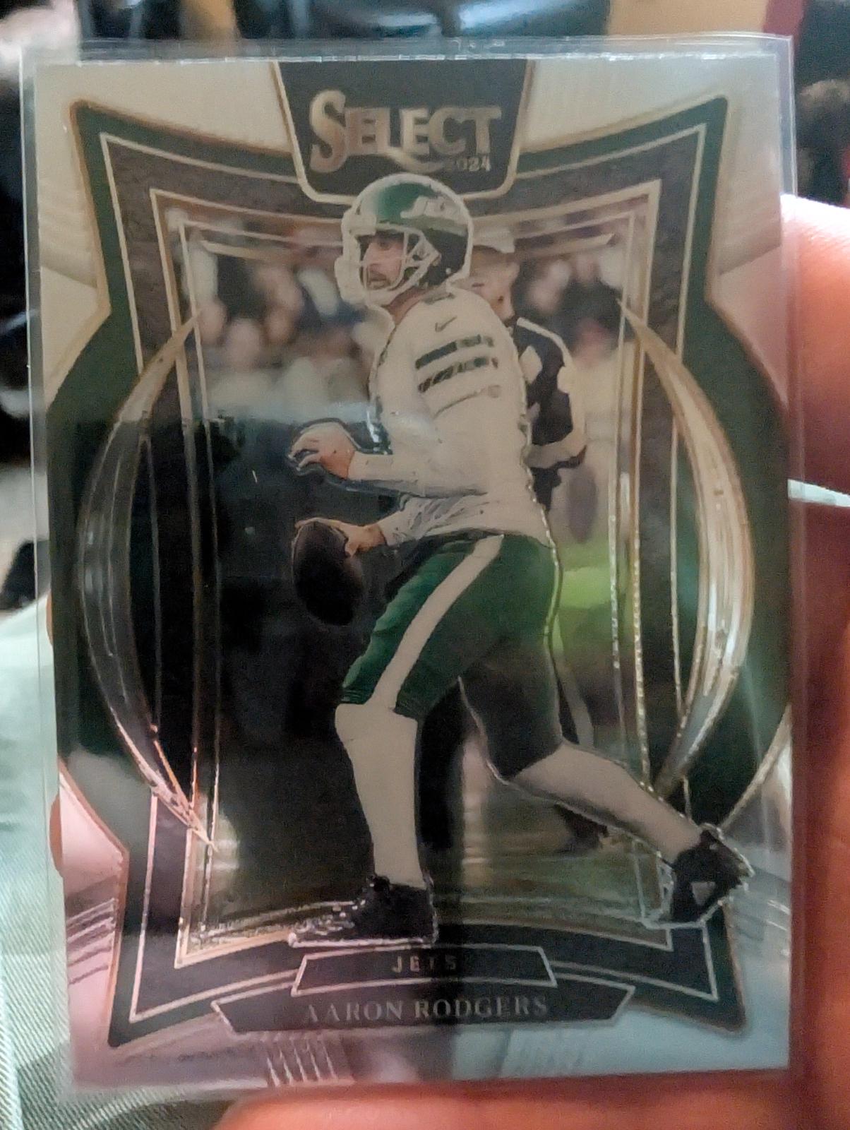 2024 Panini Select Aaron Rodgers #40 card