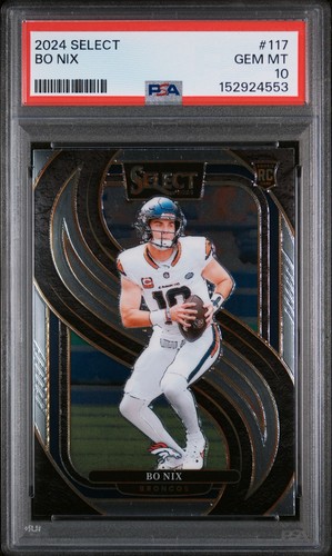 2024 Panini Select Bo Nix #117 card