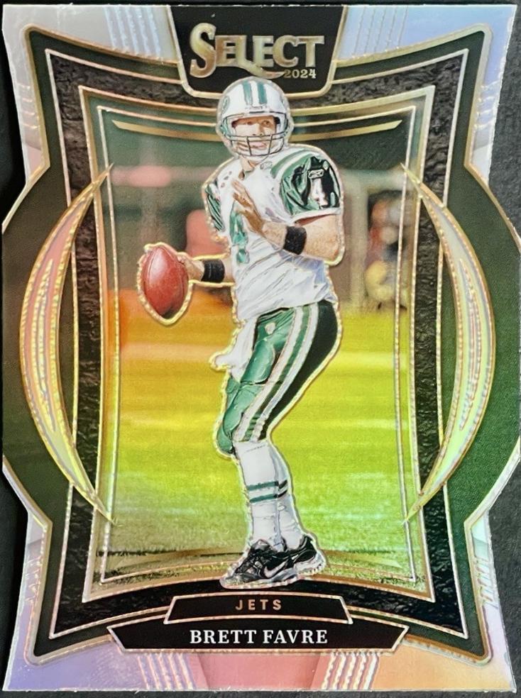 2024 Panini Select Brett Favre [Silver Prizm Die-Cut] #12 card
