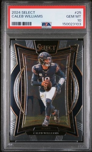 2024 Panini Select Caleb Williams #25 card