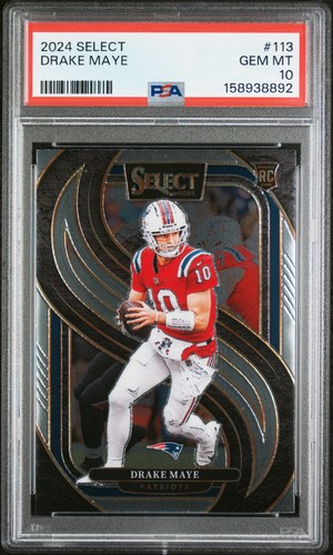 2024 Panini Select Drake Maye #113 card