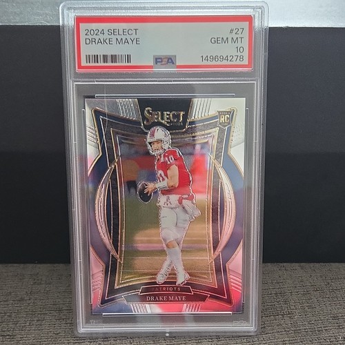2024 Panini Select Drake Maye #27 card