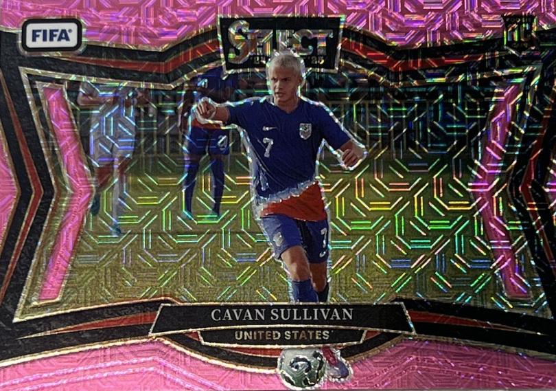 2024 Panini Select FIFA Cavan Sullivan [Pink Mojo] #232 card