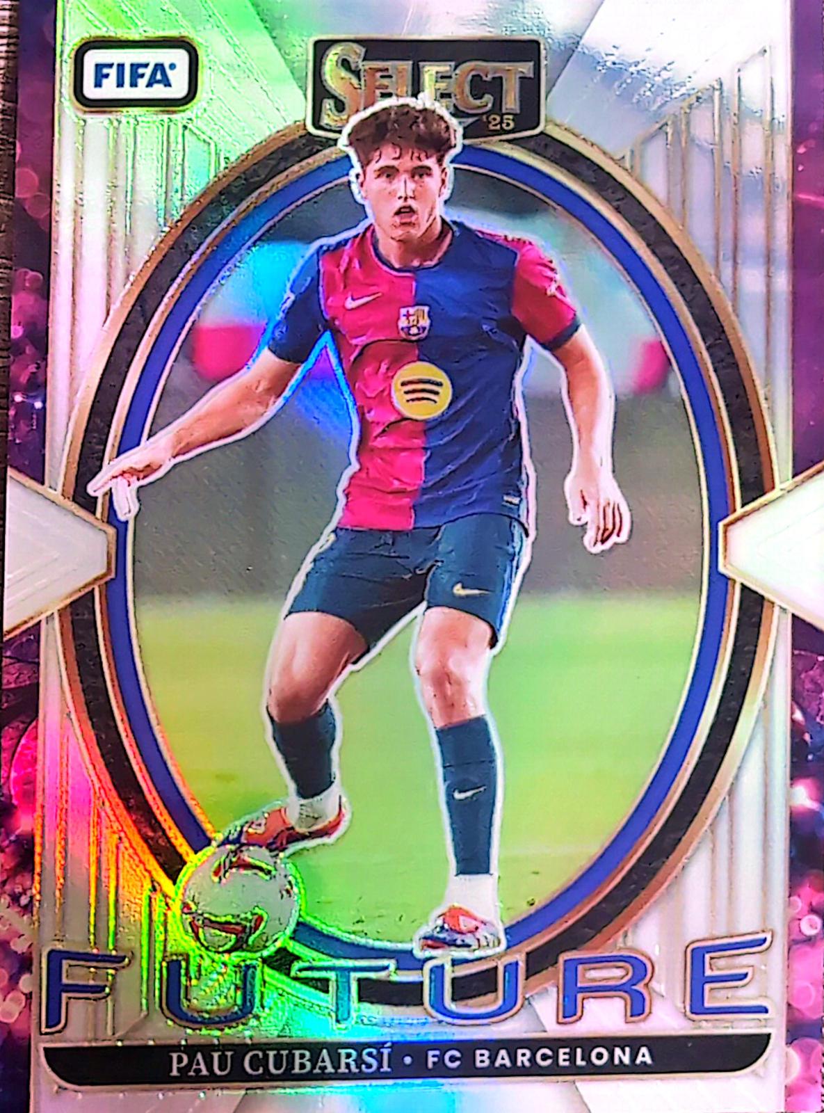 2024 Panini Select FIFA Future Pau Cubarsi #10 card