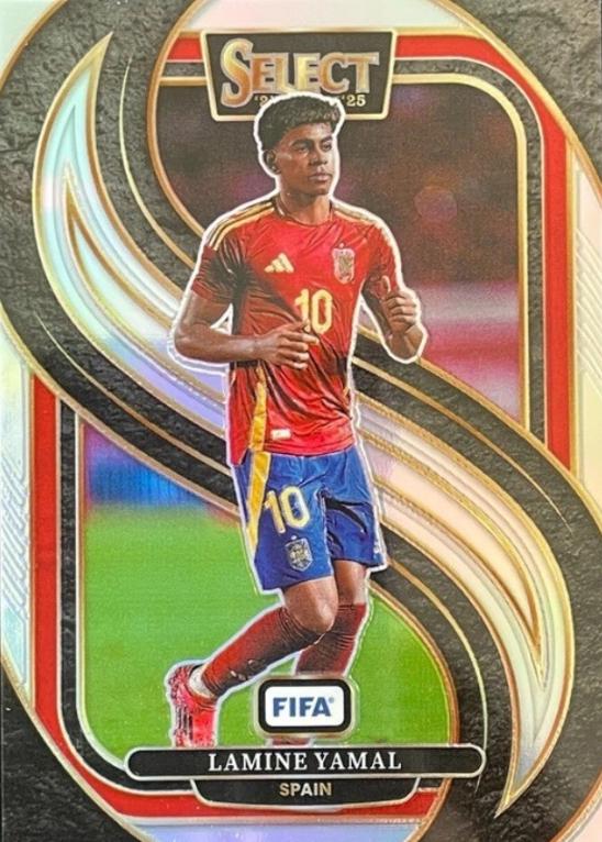 2024 Panini Select FIFA Lamine Yamal #190 card