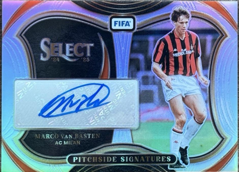2024 Panini Select FIFA Pitchside Signature Marco Van Basten #PS-MVB card
