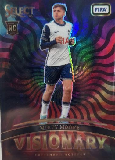 2024 Panini Select FIFA Visionary Mikey Moore #1 card