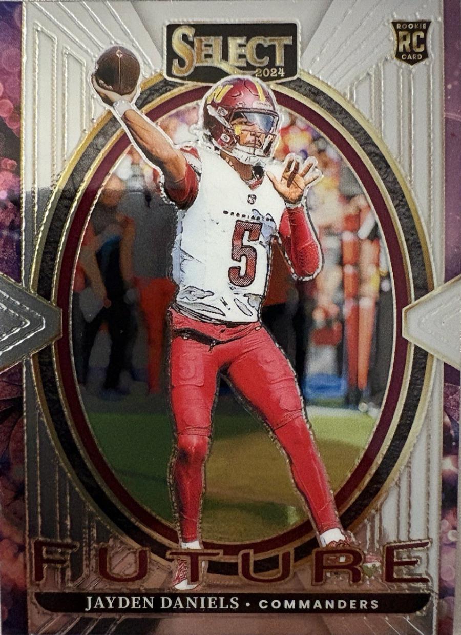 2024 Panini Select Future Jayden Daniels #4 card