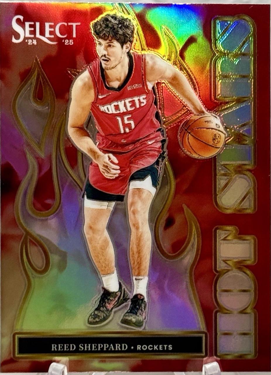 2024 Panini Select Hot Stars Reed Sheppard [Silver Prizm] #6 card