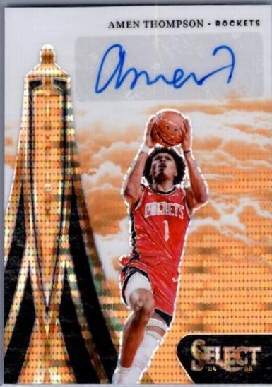 2024 Panini Select In Flight Signature Amen Thompson #IFS-AMN card