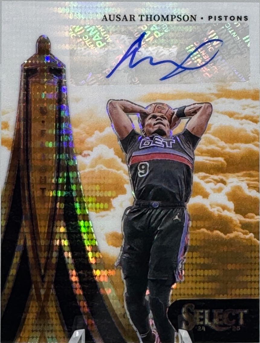 2024 Panini Select In Flight Signature Ausar Thompson #IFS-ASR card