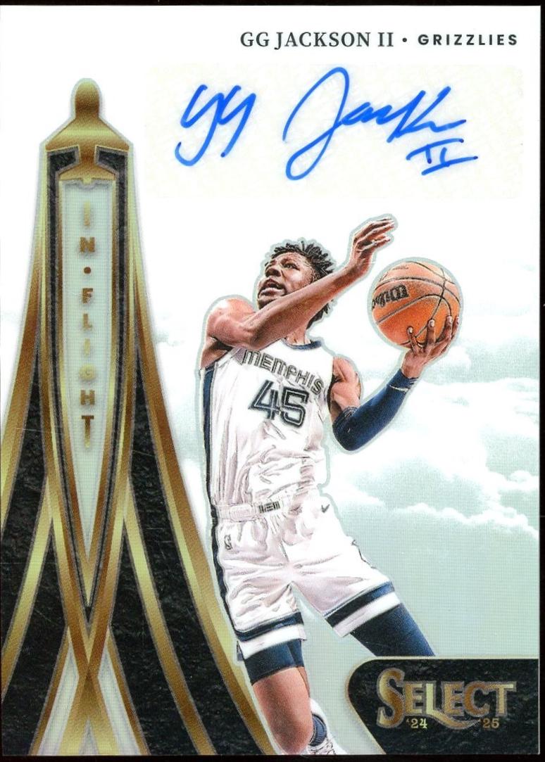 2024 Panini Select In Flight Signature GG Jackson II #IFS-GGJ card