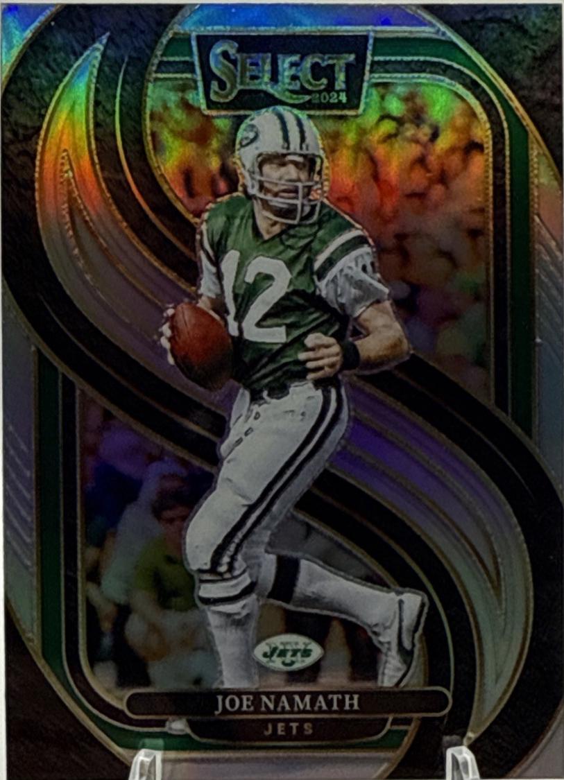 2024 Panini Select Joe Namath [Silver Prizm] #170 card