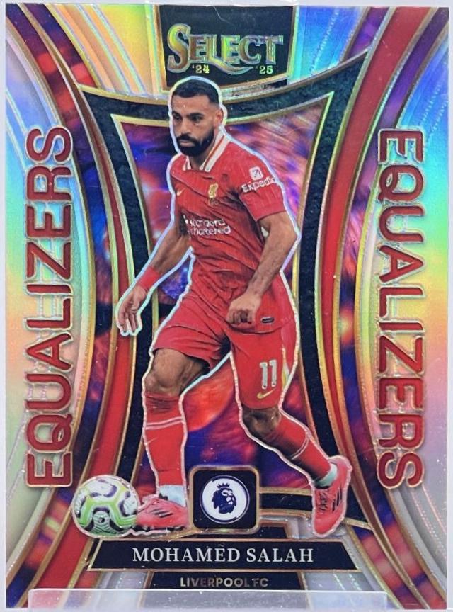2024 Panini Select Premier League Equalizers Mohamed Salah #21 card
