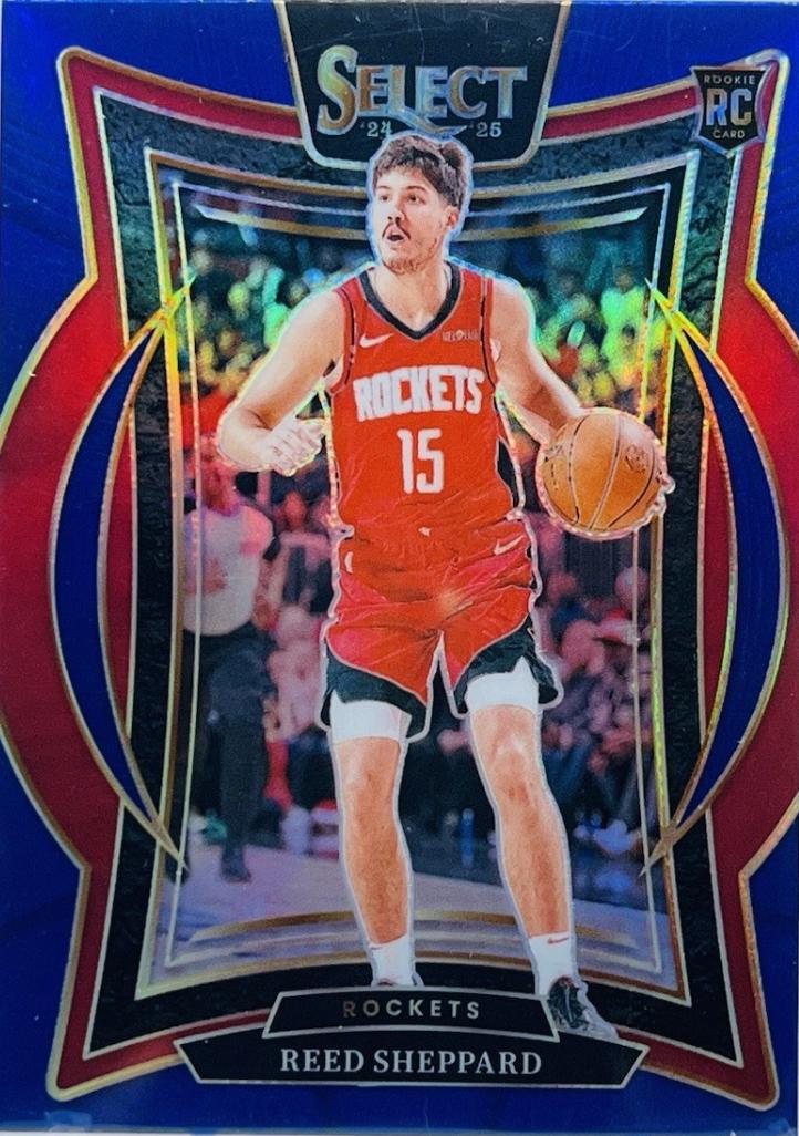 2024 Panini Select Reed Sheppard [Blue Prizm] #68 card