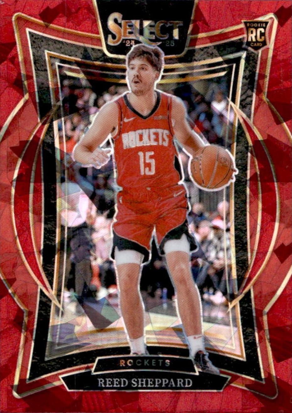 2024 Panini Select Reed Sheppard [Red Cracked Ice Prizm] #68 card