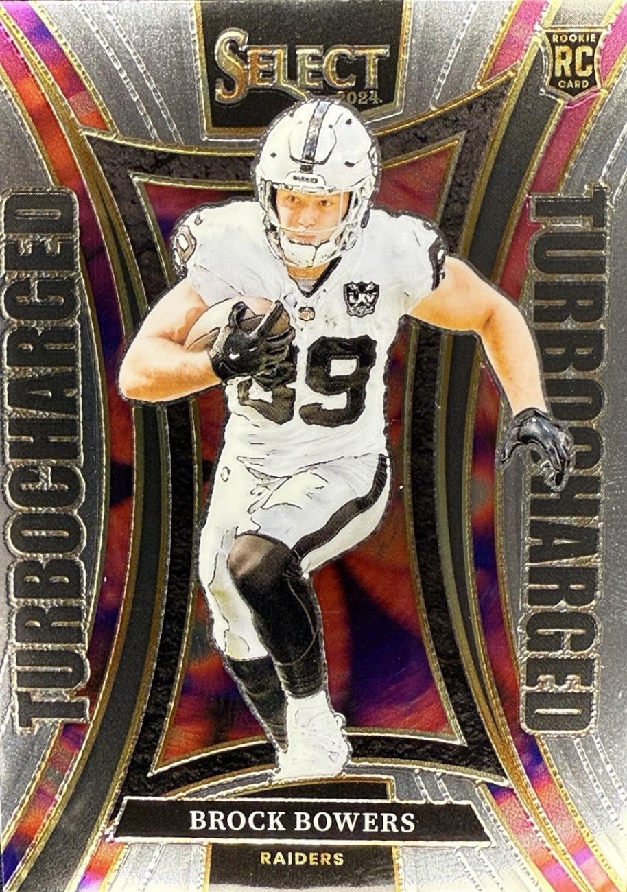 2024 Panini Select Turbocharged Brock Bowers #6 card