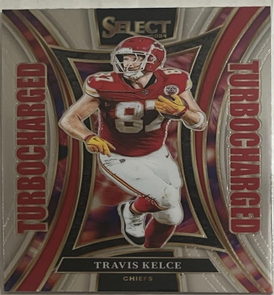 2024 Panini Select Turbocharged Travis Kelce #13 card