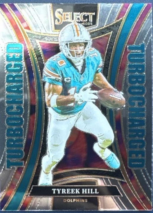 2024 Panini Select Turbocharged Tyreek Hill #5 card