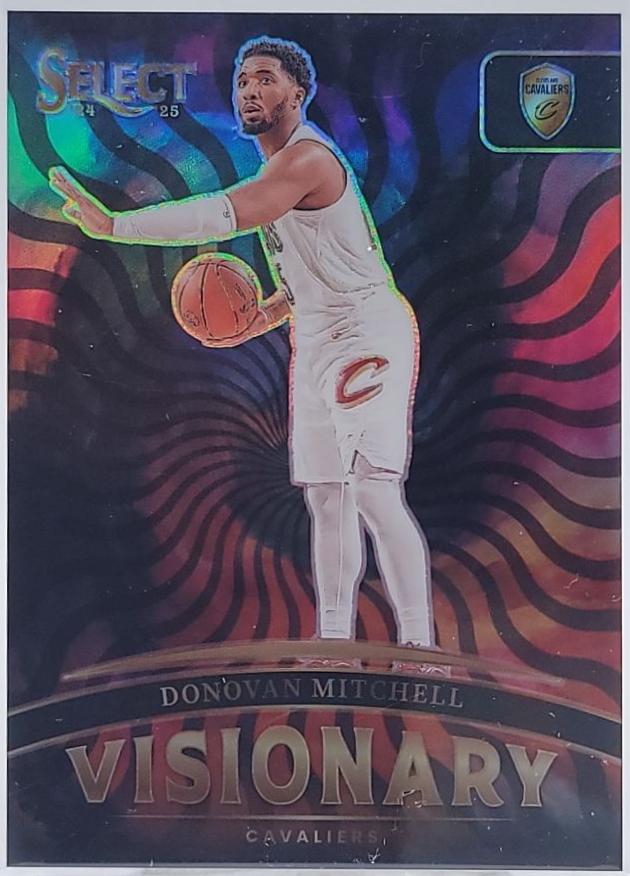 2024 Panini Select Visionary Donovan Mitchell #19 card