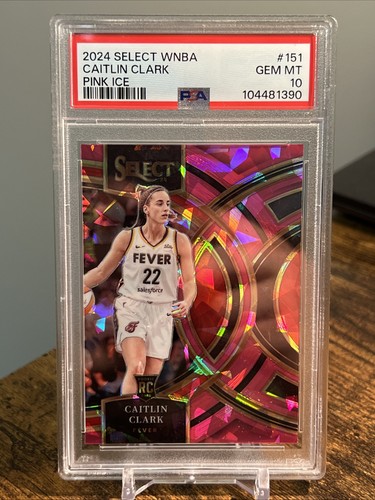 2024 Panini Select WNBA Caitlin Clark [Pink Ice Prizm] #151 card