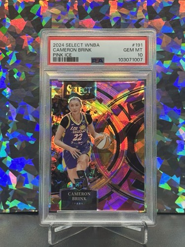 2024 Panini Select WNBA Cameron Brink [Pink Ice Prizm] #191 card