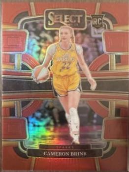 2024 Panini Select WNBA Cameron Brink [Red Prizm] #56 card