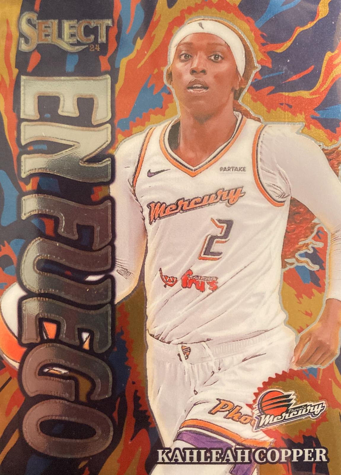2024 Panini Select WNBA En Fuego Kahleah Copper #7 card