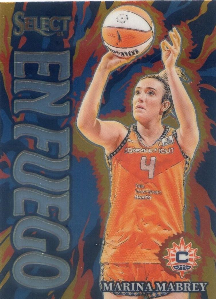 2024 Panini Select WNBA En Fuego Marina Mabrey #9 card