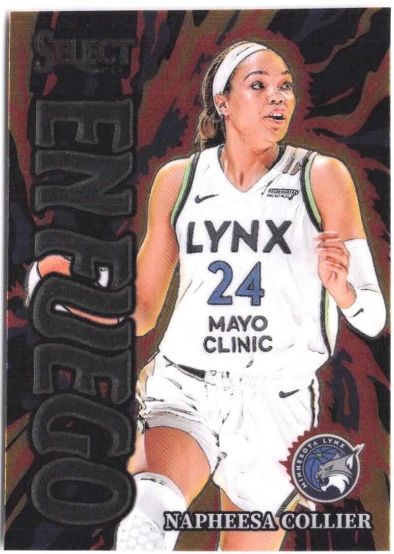 2024 Panini Select WNBA En Fuego Napheesa Collier #10 card
