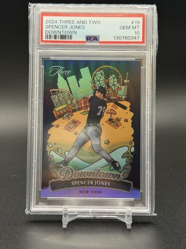 2024 Panini Three and Two Downtown Spencer Jones #19 card