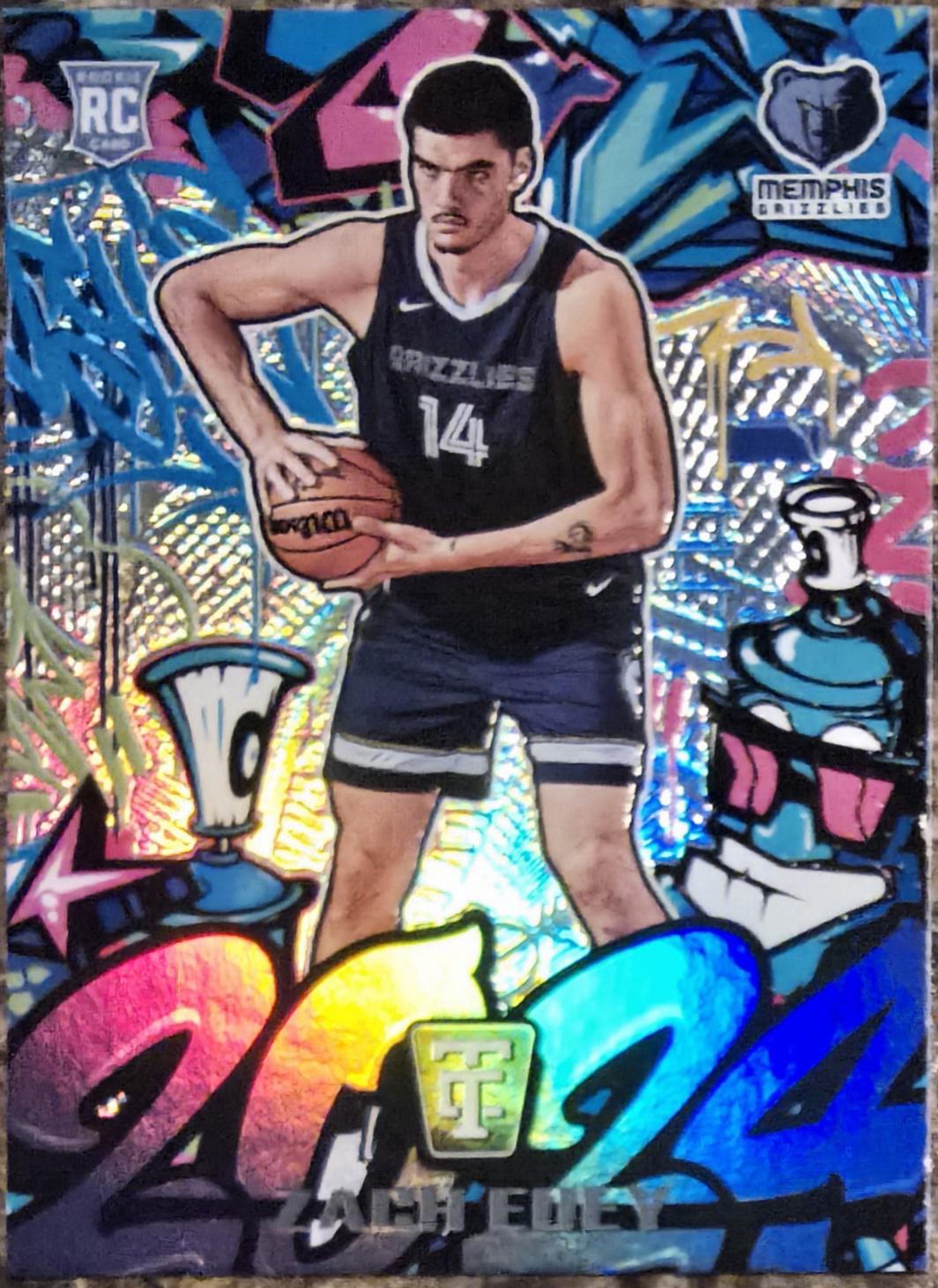 2024 Panini Totally Certified 2024 Zach Edey #20 card