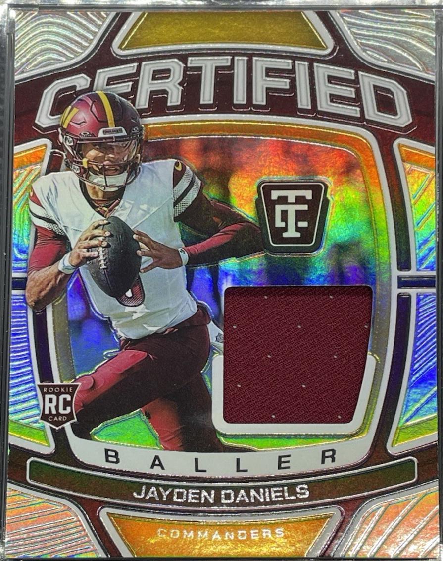 2024 Panini Totally Certified Baller Jayden Daniels #6 card