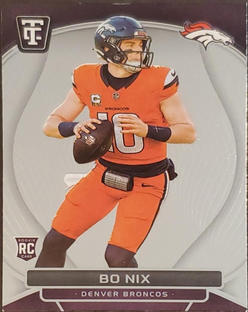 2024 Panini Totally Certified Bo Nix #105 card