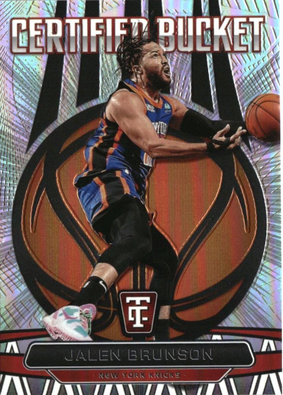 2024 Panini Totally Certified Bucket Jalen Brunson #8 card