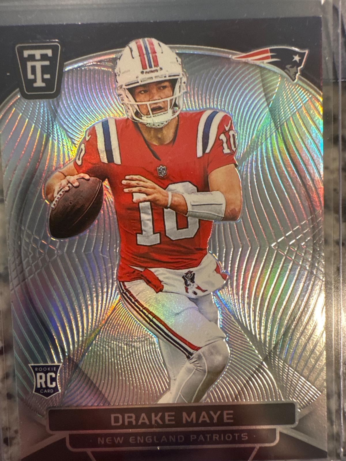 2024 Panini Totally Certified Drake Maye #121 card