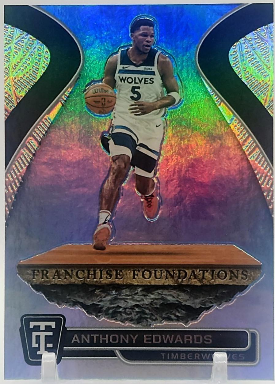 2024 Panini Totally Certified Franchise Foundations Anthony Edwards #4 card