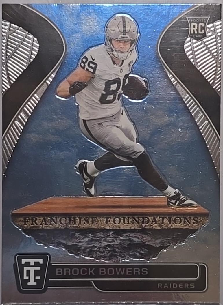 2024 Panini Totally Certified Franchise Foundations Brock Bowers #14 card