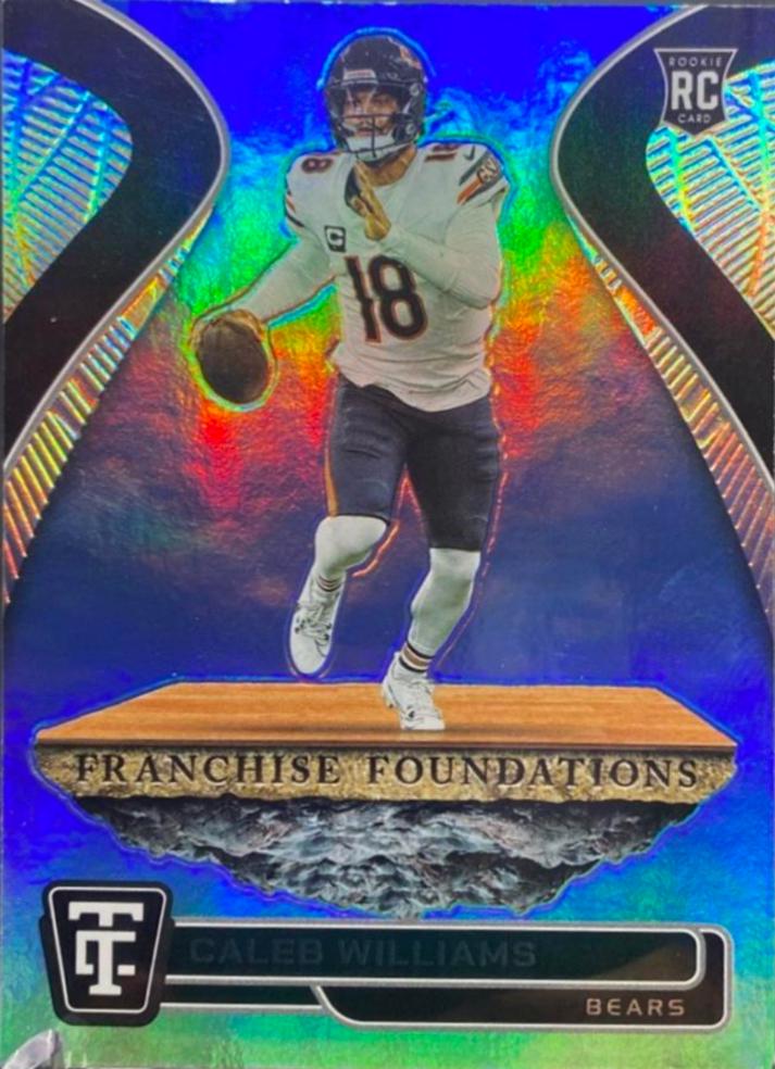 2024 Panini Totally Certified Franchise Foundations Caleb Williams #1 card