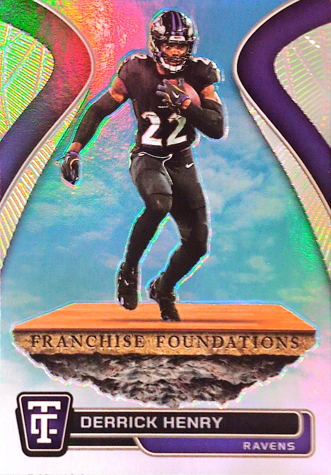 2024 Panini Totally Certified Franchise Foundations Derrick Henry #23 card