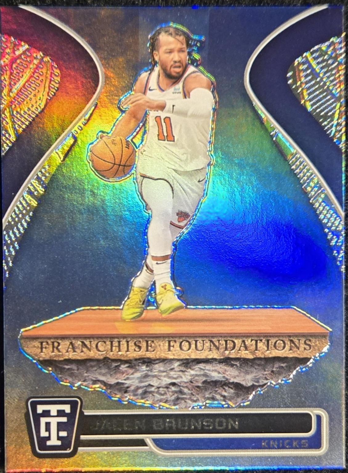 2024 Panini Totally Certified Franchise Foundations Jalen Brunson [Mirror] #16 card