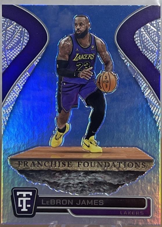 2024 Panini Totally Certified Franchise Foundations LeBron James #20 card