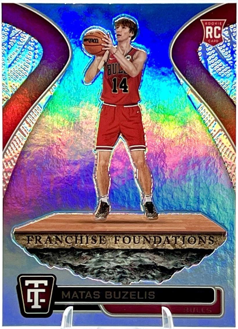 2024 Panini Totally Certified Franchise Foundations Matas Buzelis [Mirror] #23 card