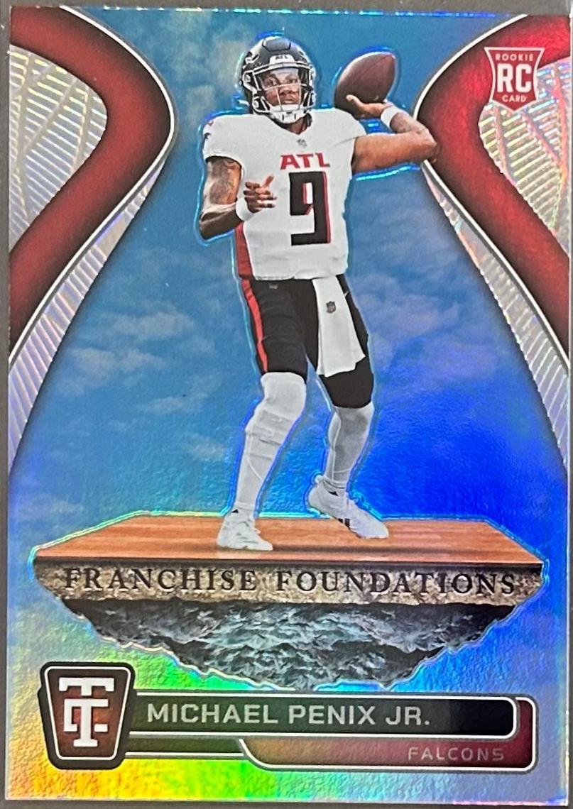 2024 Panini Totally Certified Franchise Foundations Michael Penix Jr. #4 card