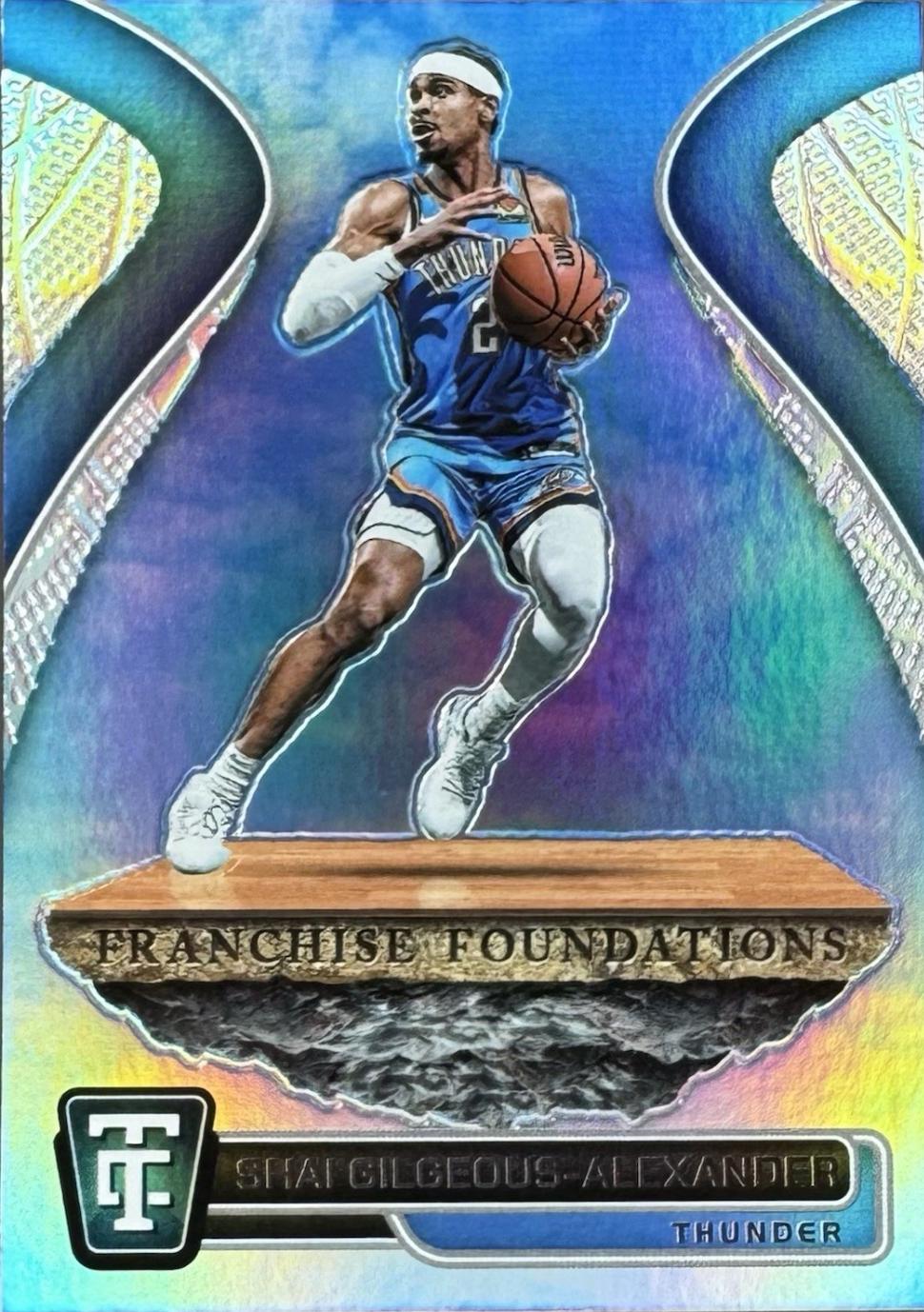 2024 Panini Totally Certified Franchise Foundations Shai Gilgeous-Alexander [Mirror] #6 card