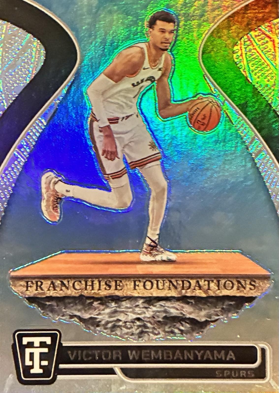 2024 Panini Totally Certified Franchise Foundations Victor Wembanyama #22 card