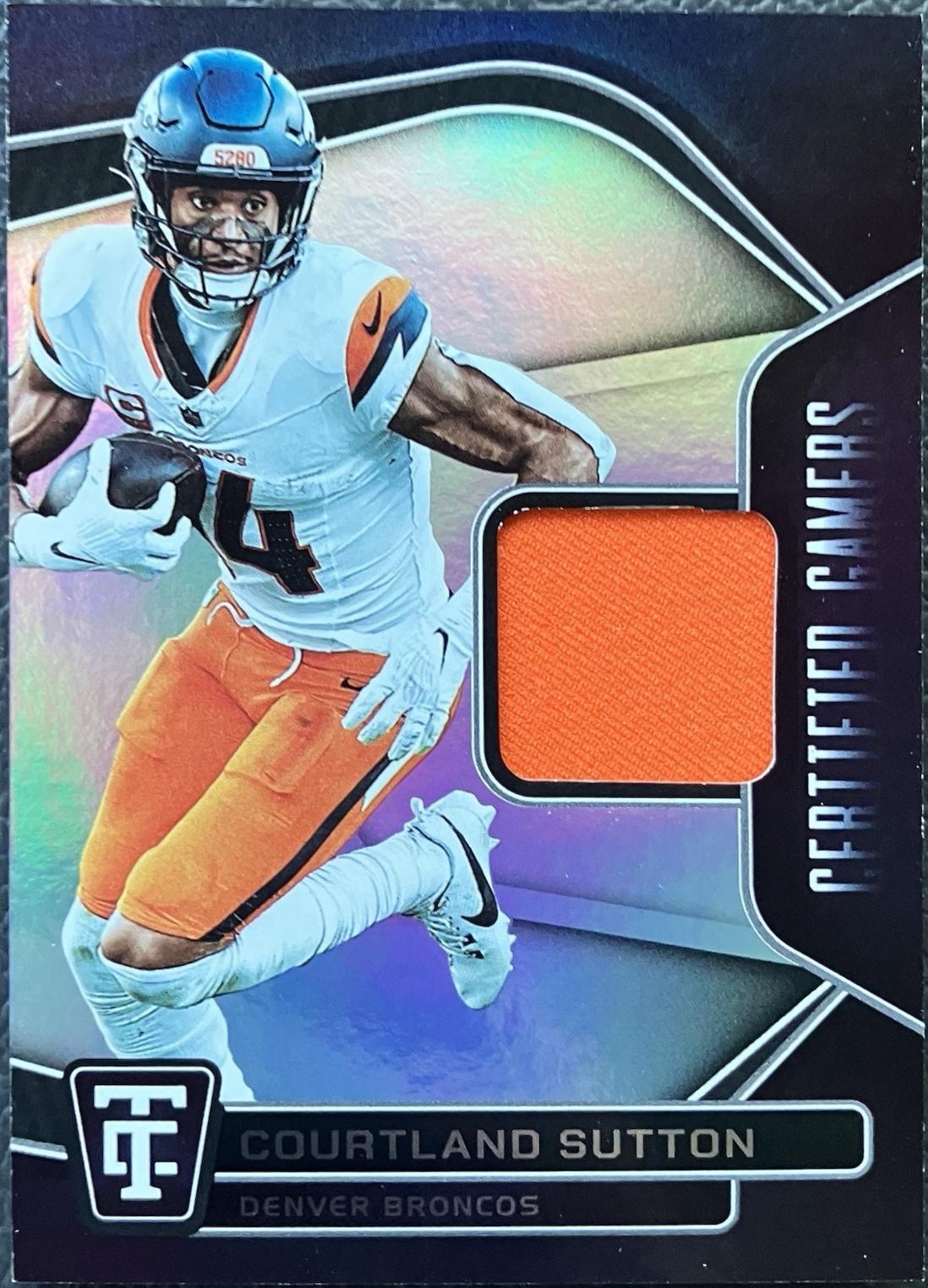 2024 Panini Totally Certified Gamers Courtland Sutton #20 card