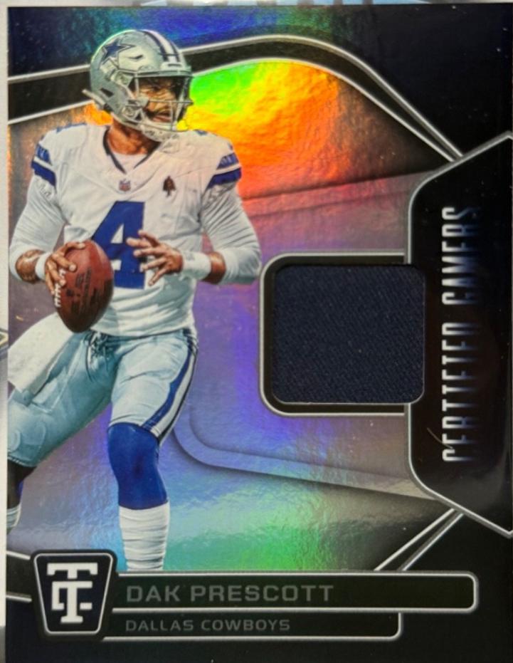 2024 Panini Totally Certified Gamers Dak Prescott #6 card