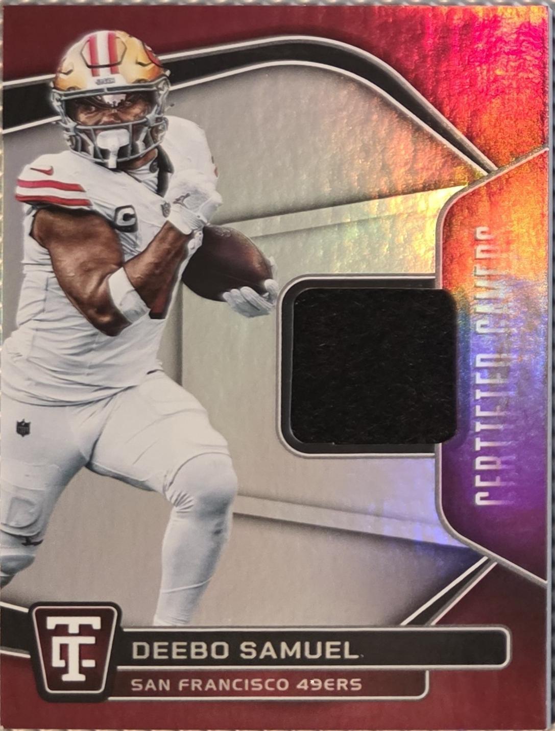 2024 Panini Totally Certified Gamers Deebo Samuel #2 card