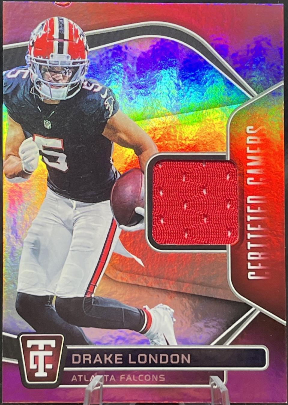 2024 Panini Totally Certified Gamers Drake London #8 card